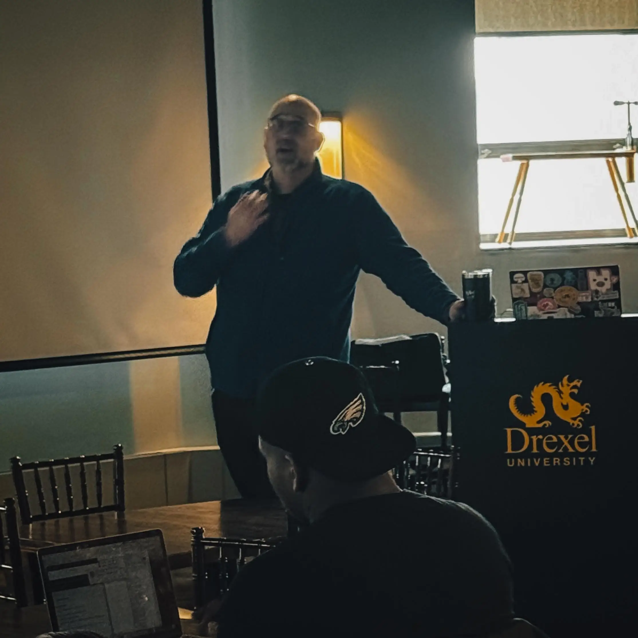 Harry Hayman Discovers Game Changing Philadelphia Food Security Collaboration at Drexel University Academia Bistro