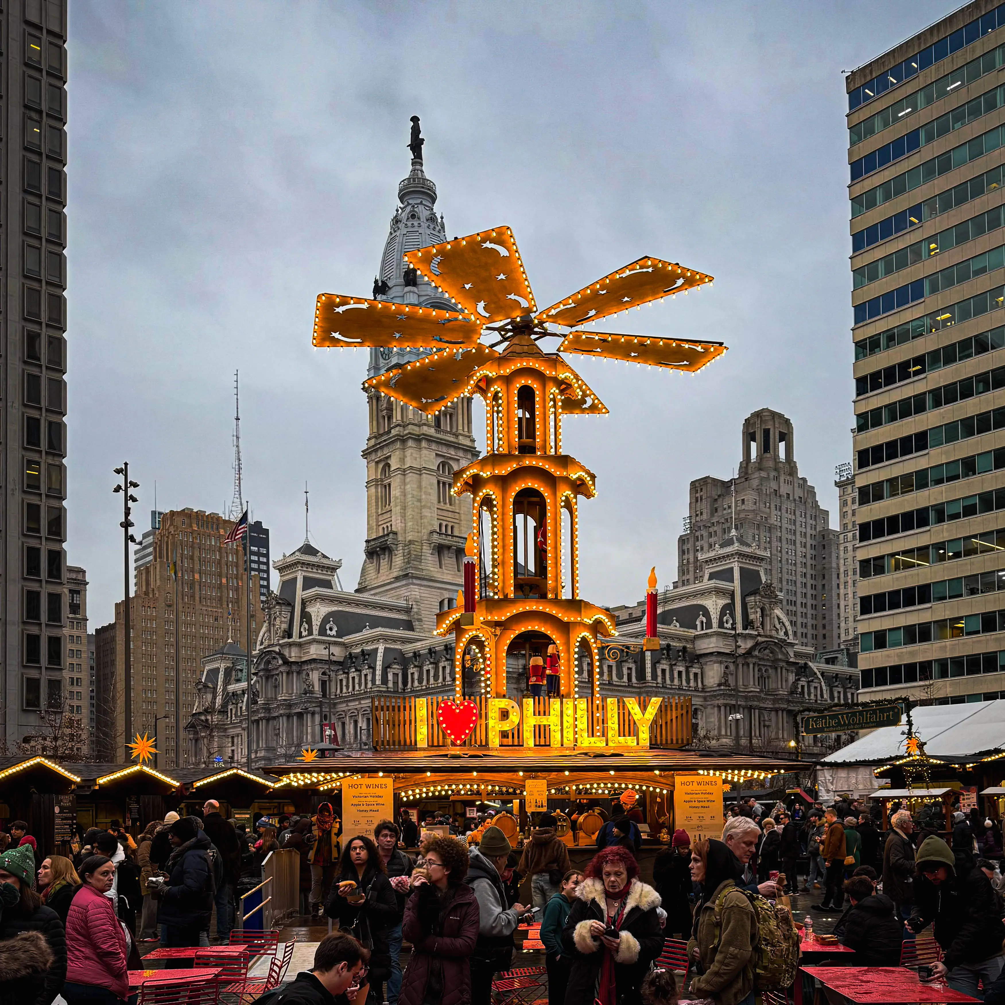 Harry Hayman on a Perfect Philly Afternoon at the Christmas Village: When Tradition Defines a City