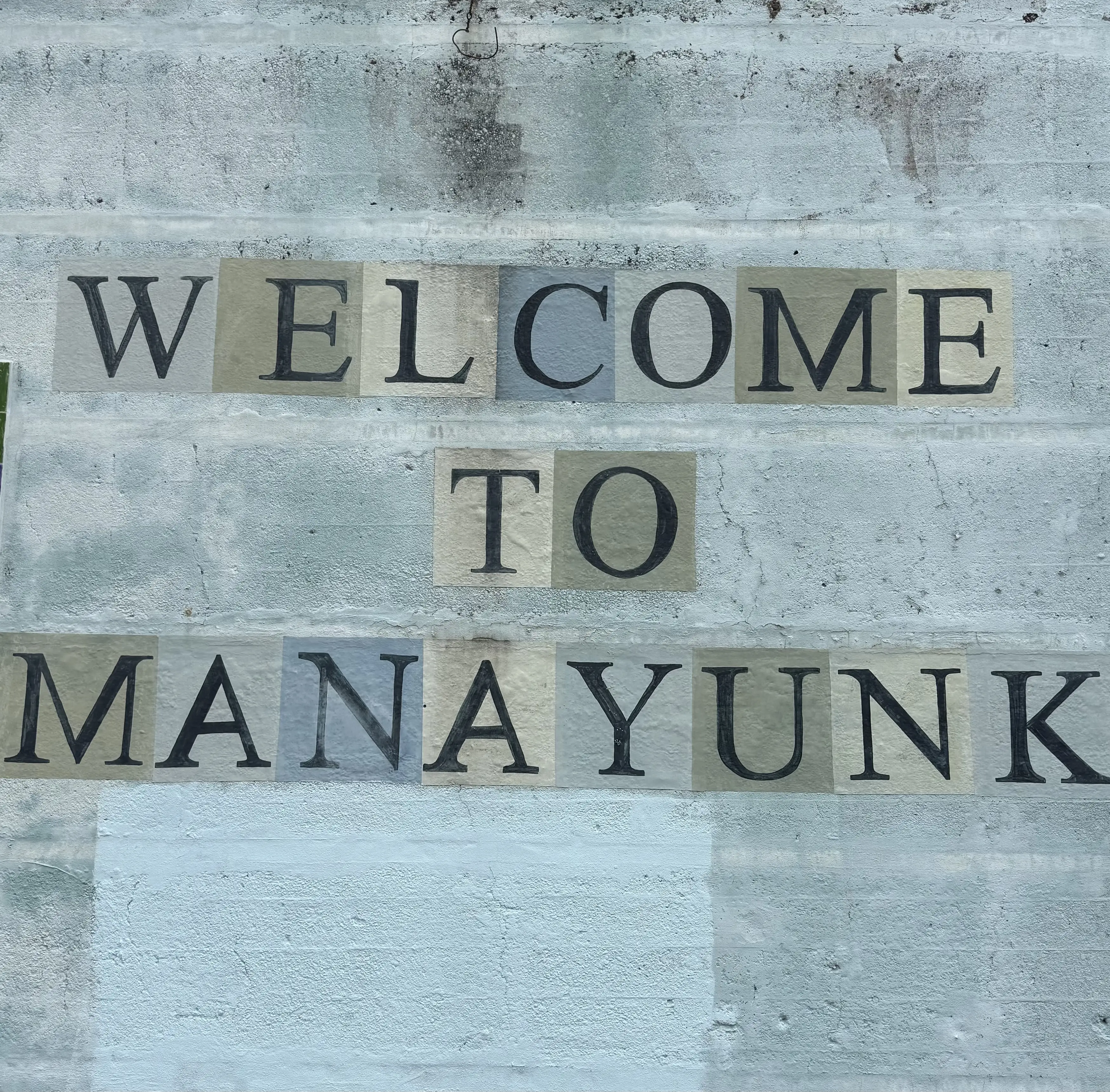 A day in Manayunk, where the walls talk and the conversation was about feeding people