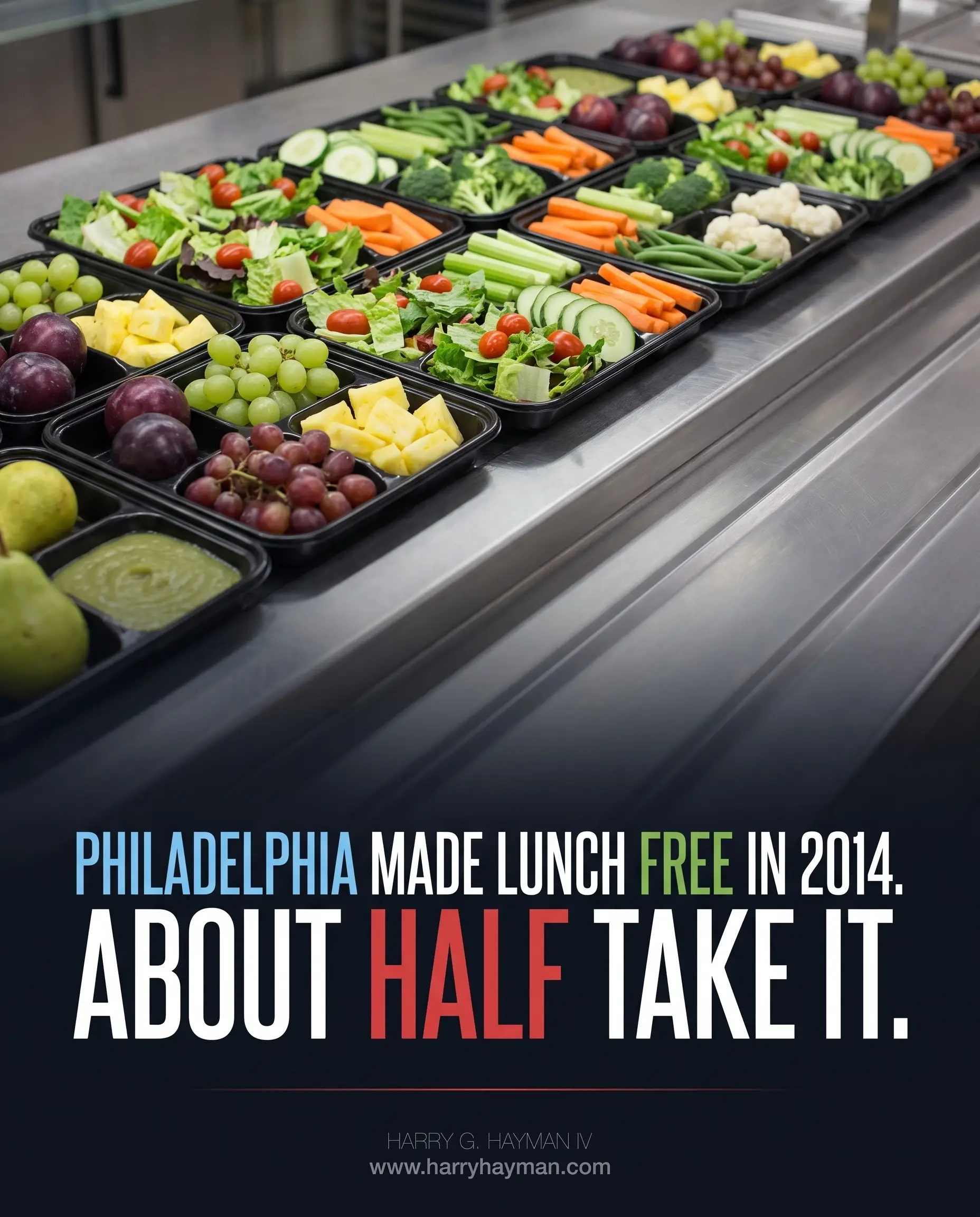 Philadelphia Offers Every Student a Free Lunch. About Half Take It.