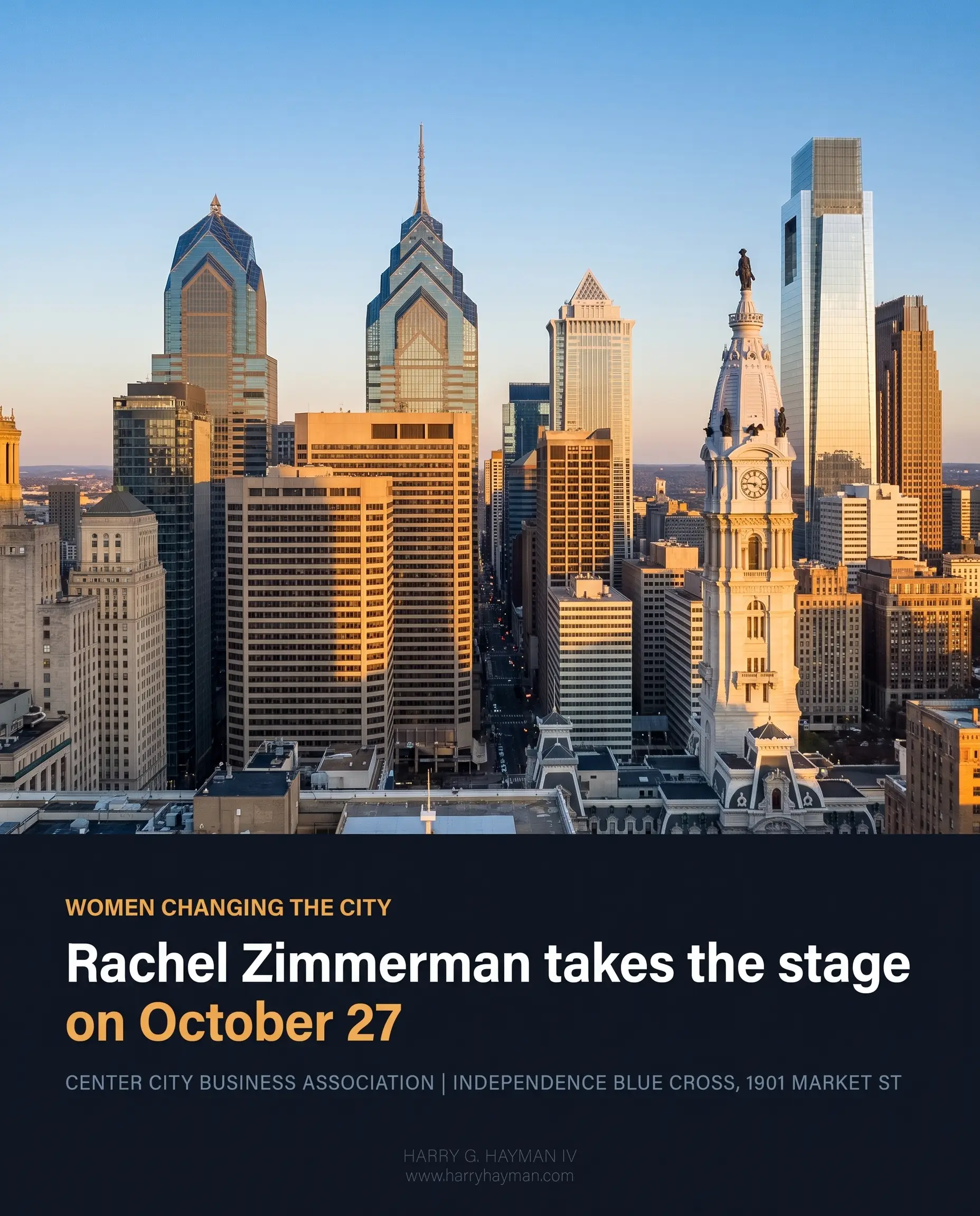 Rachel Zimmerman Belongs on the Women Changing the City Panel