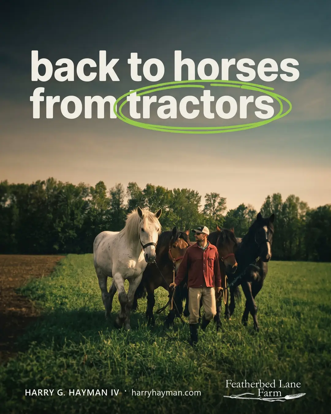 The cheapest farm equipment in Pennsylvania is the kind that makes its own replacement