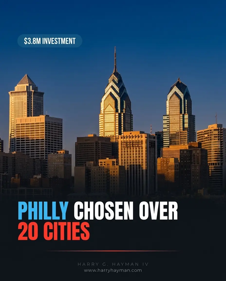 French Food Giant Chose Philadelphia Over Twenty Cities