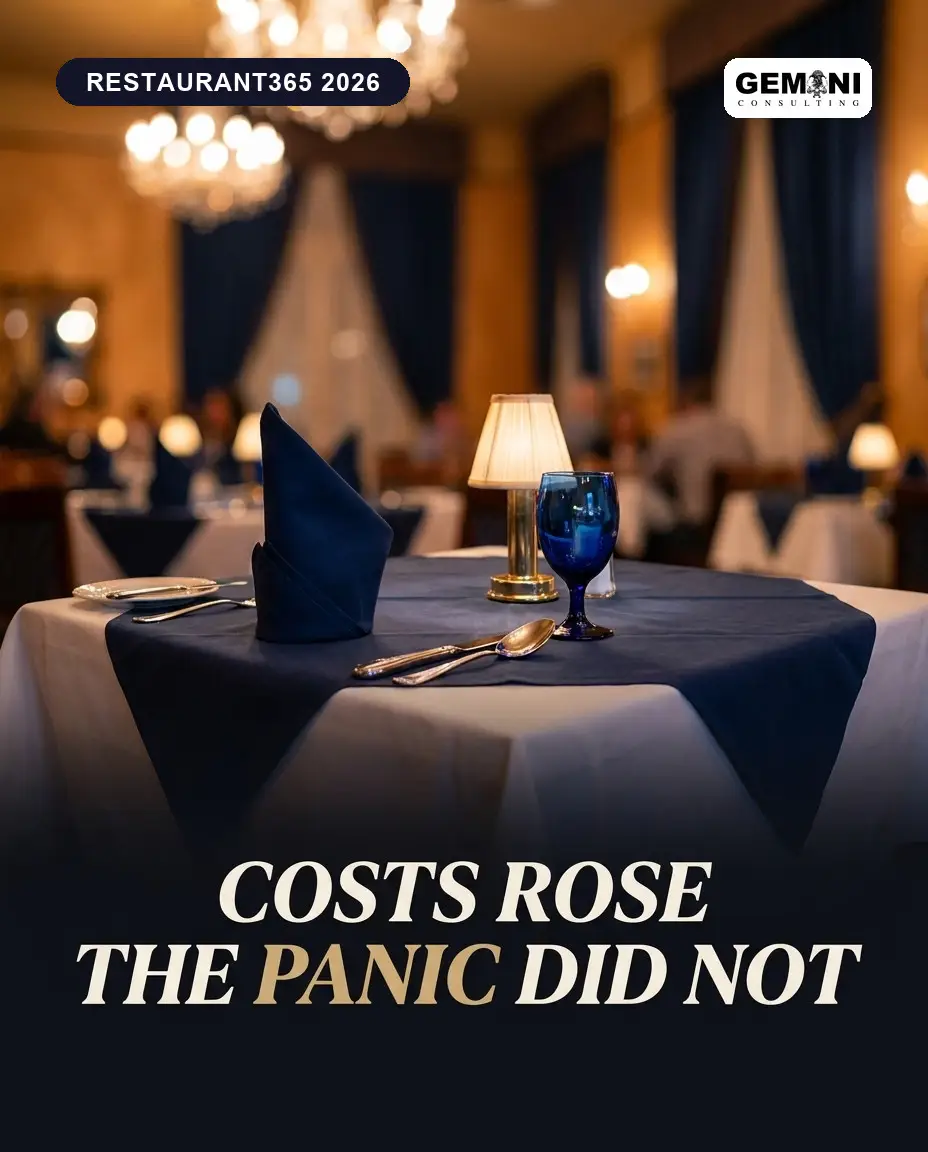 Restaurant Labor Fear Fell While the Costs Kept Rising