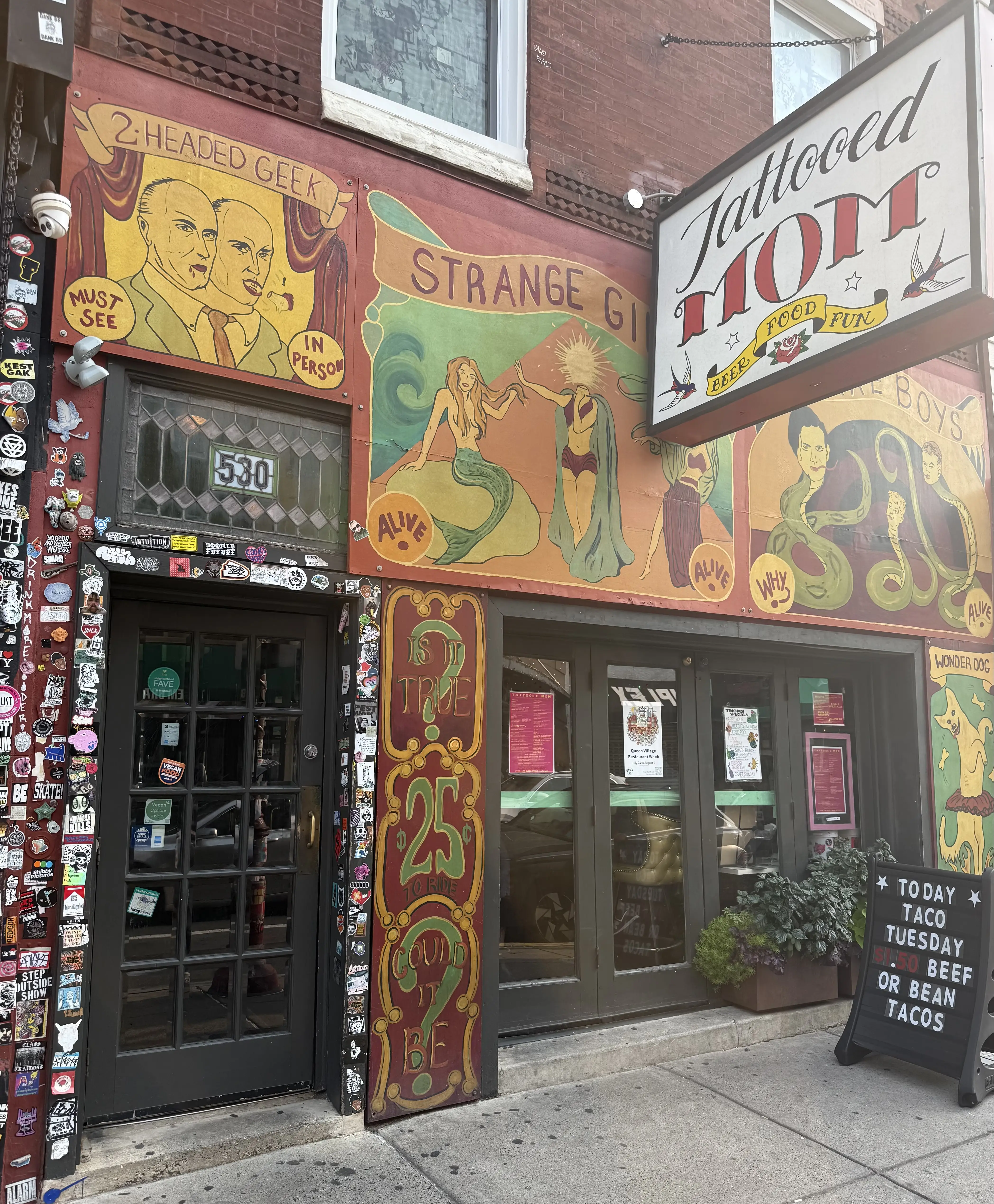 Twenty Eight Years on South Street and What Tattooed Mom Still Holds Together