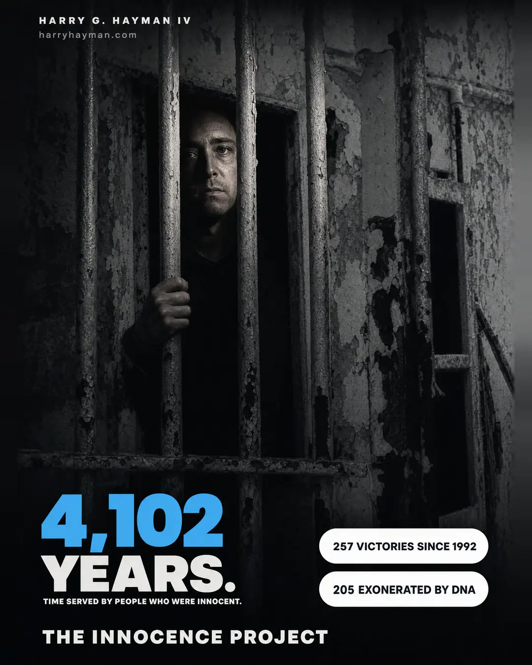 4,102 Years, and Why I Give to the Innocence Project Monthly