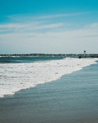 Stillness Sea And Now A Beachside Reflection By Harry Hayman