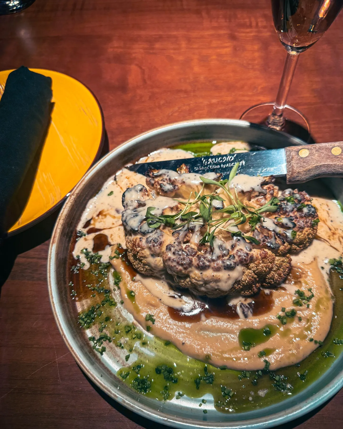 A delicious-looking cocktail served at Fabrika, showcasing their culinary artistry.