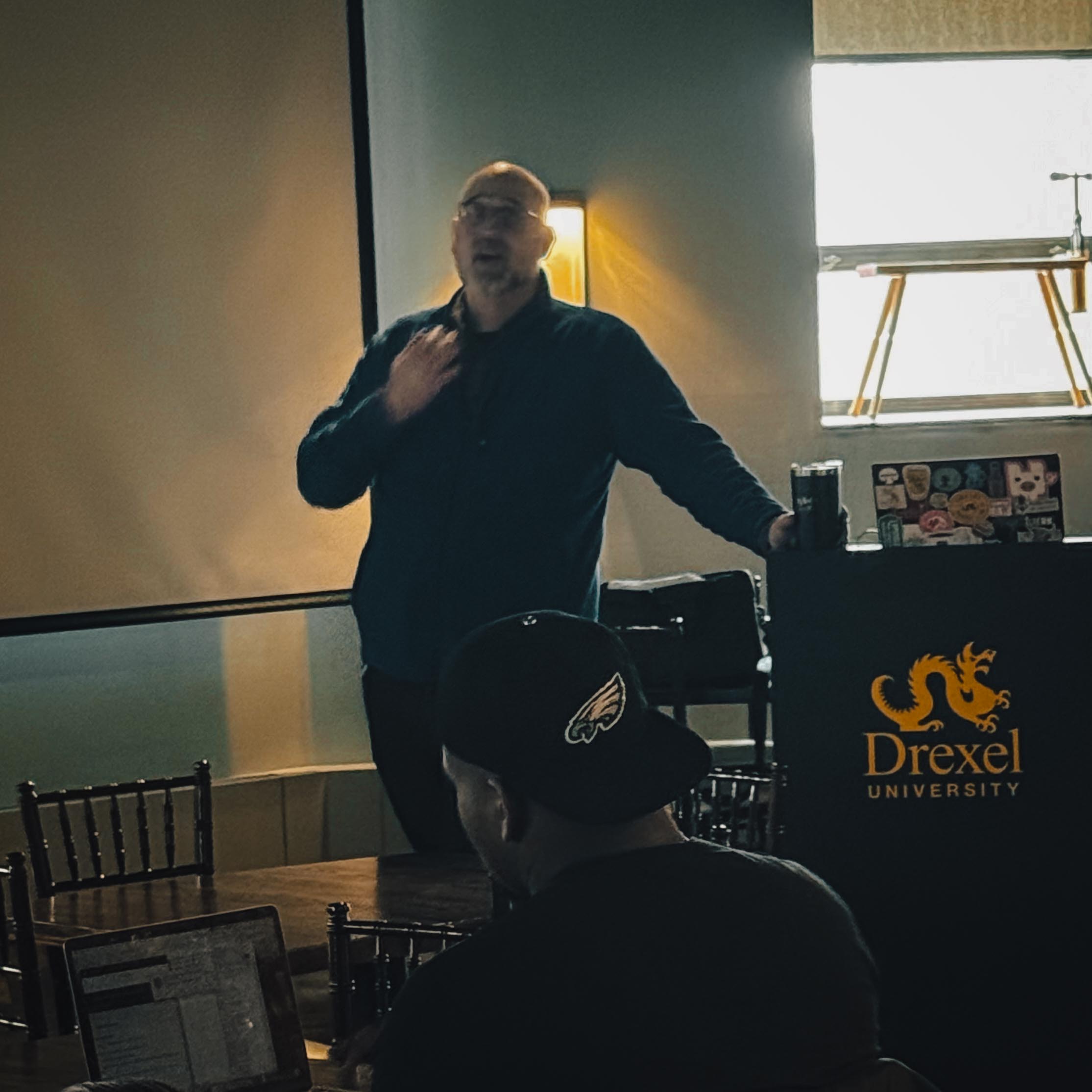 Harry Hayman Discovers Game Changing Philadelphia Food Security Collaboration at Drexel University Academia Bistro