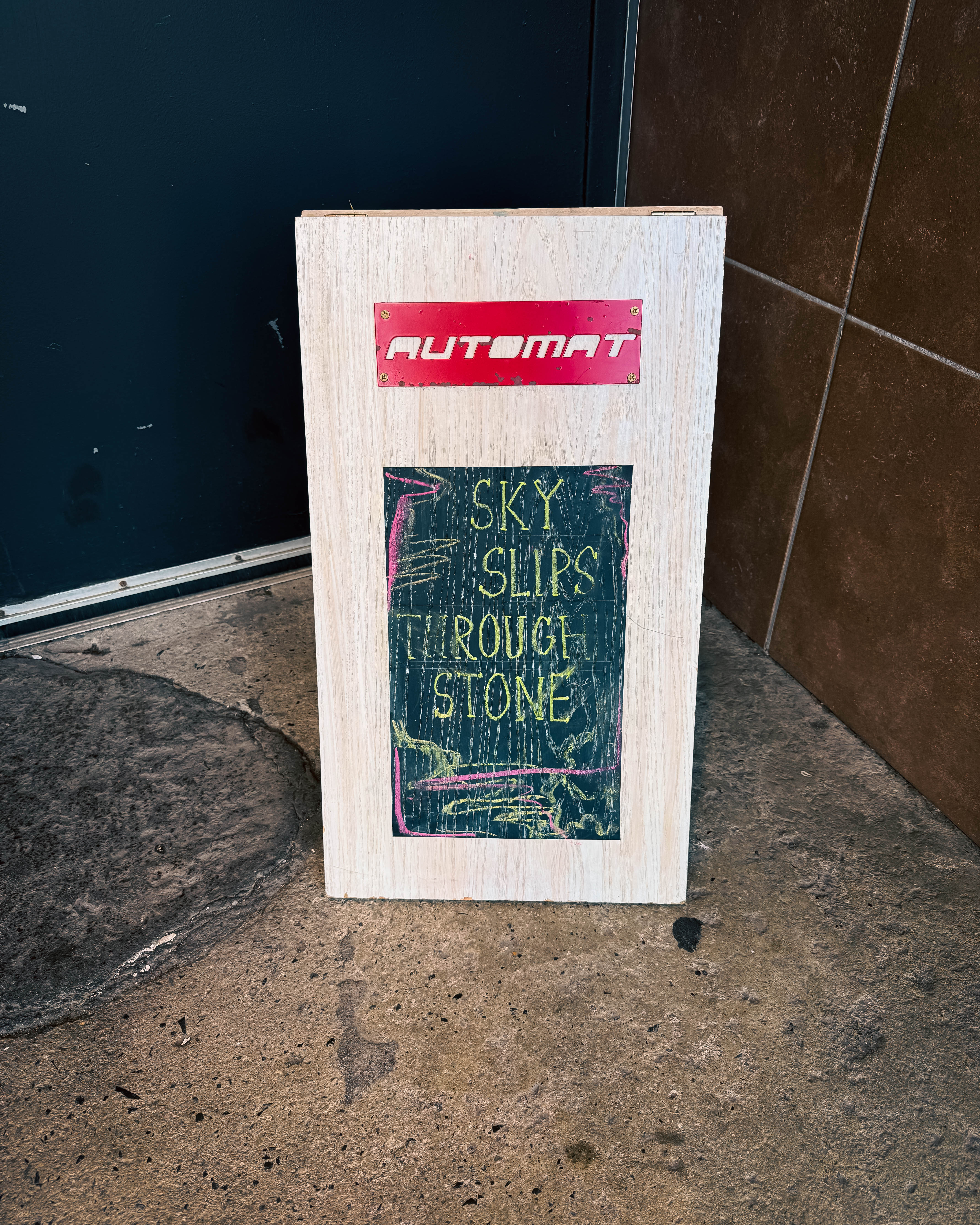 Sky Slips Through Stone at AUTOMAT: Landscape as Kinship