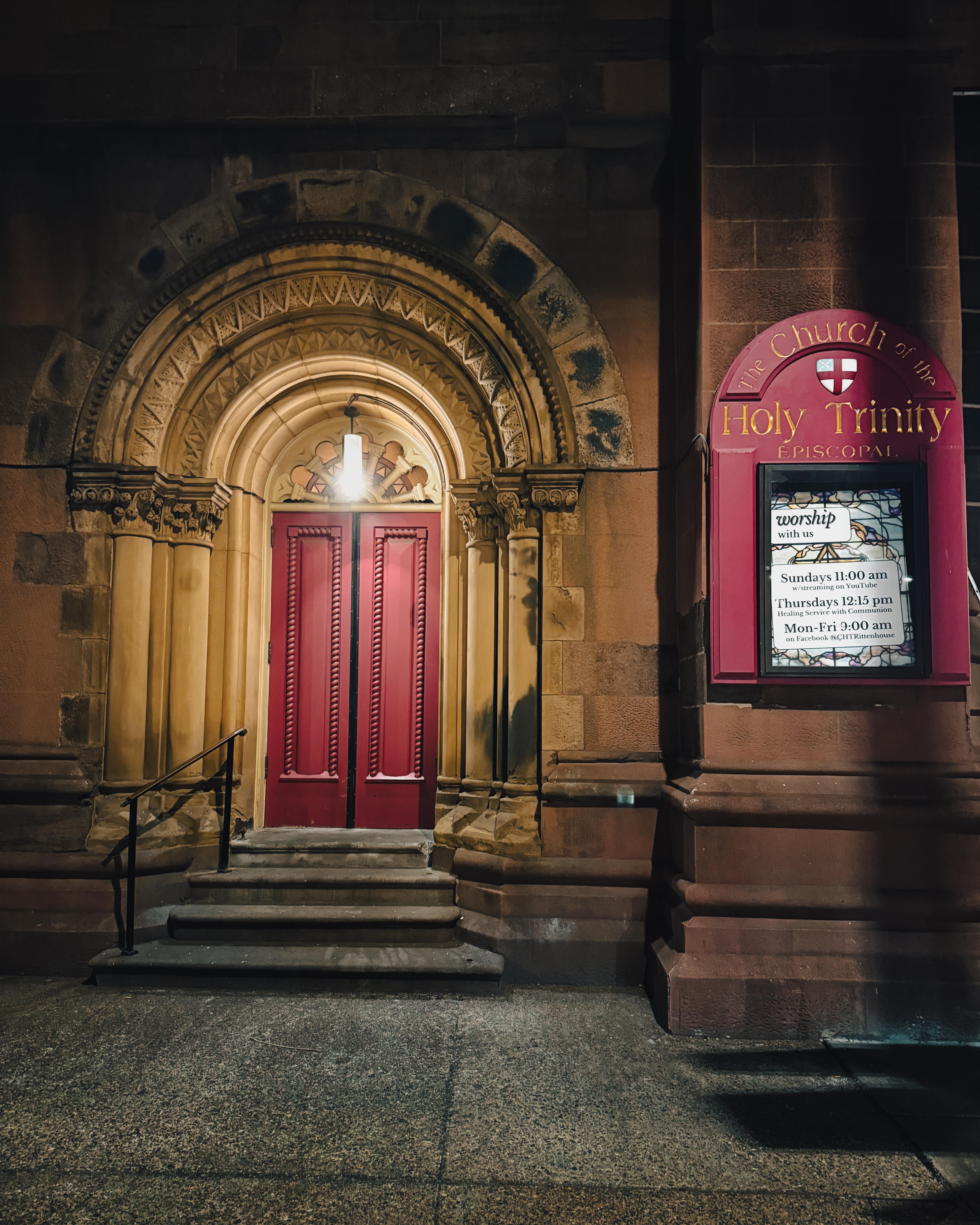 Harry Hayman Stands at Holy Trinity Episcopal Church: A Meditation on Sacred Space, Active Mercy, and Philadelphia's Uncomfortable Questions